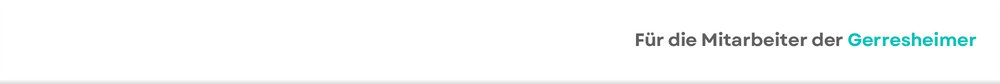 GERRESHEIMER - Zur Startseite