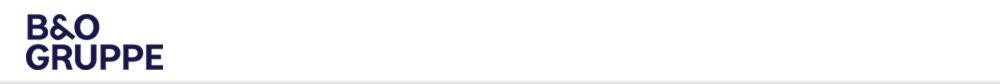 B&O Gruppe - Zur Startseite