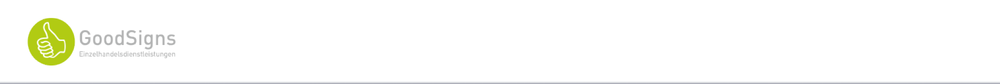 GoodSigns e.K - Zur Startseite