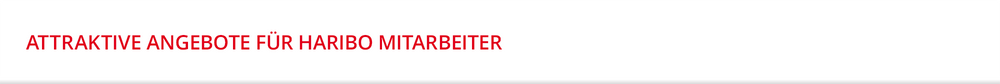 HARIBO - Zur Startseite